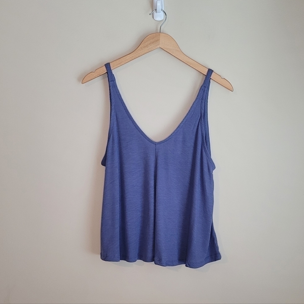 Free People Dani Tank In Dusty Iris Size Small - Picture 3 of 8